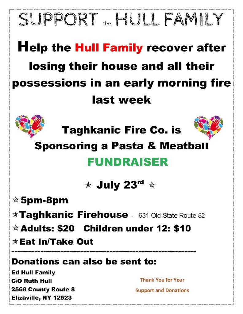 FIREHOUSE FUND RAISER HULL REVISED